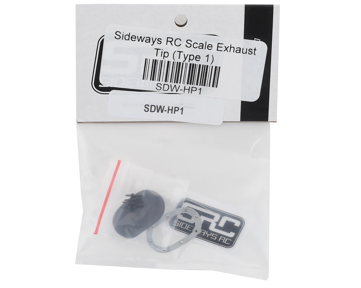 Sideways RC Scale Exhaust Tip (Type 1)