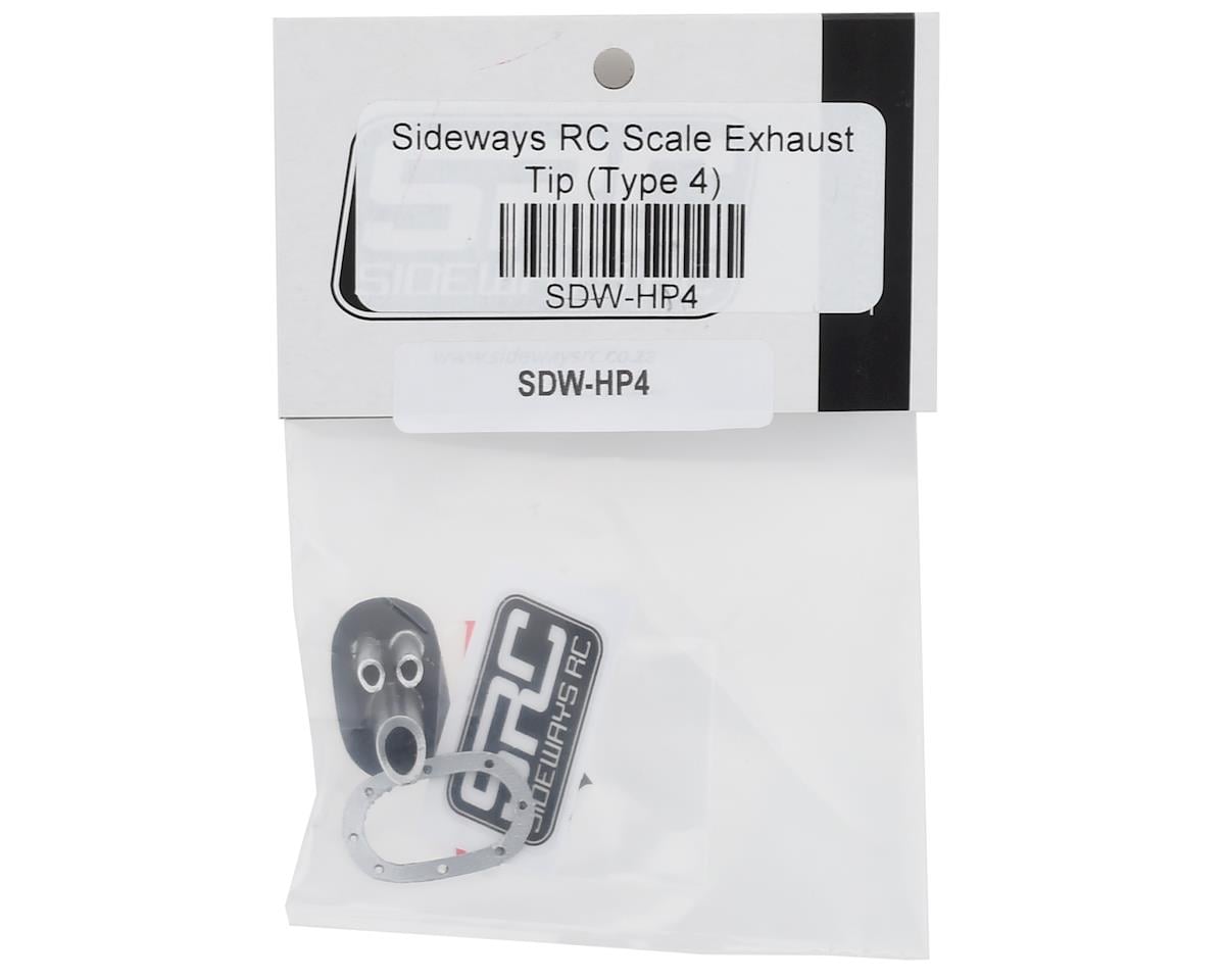 Sideways RC Scale Exhaust Tip (Type 4)