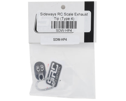 Sideways RC Scale Exhaust Tip (Type 4)
