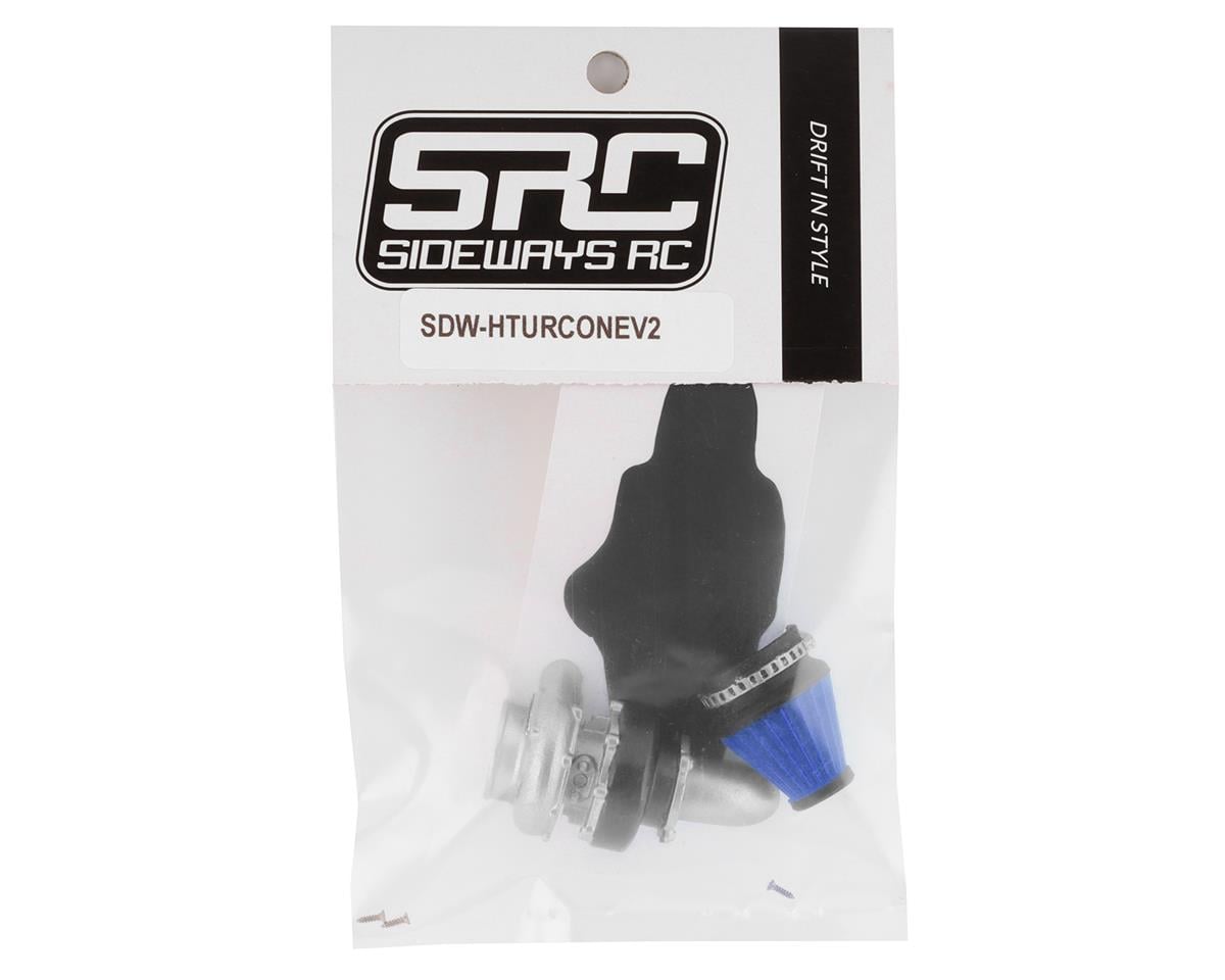 Sideways RC Scale Drift Half Turbo 2 w/Cone Filter (Blue)