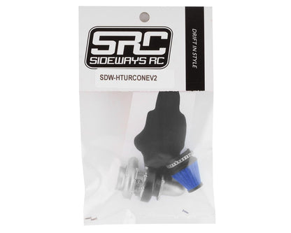 Sideways RC Scale Drift Half Turbo 2 w/Cone Filter (Blue)