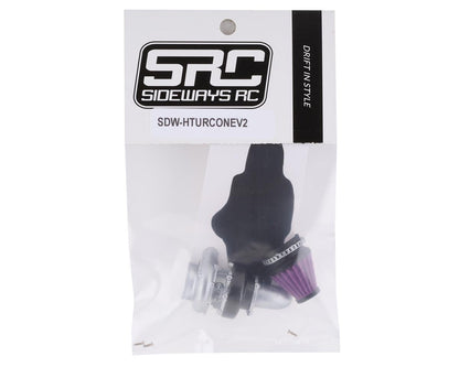 Sideways RC Scale Drift Half Turbo 2 w/Cone Filter (Purple)