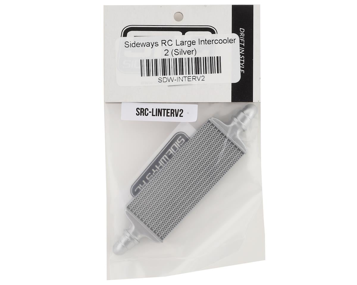 Sideways RC Scale Drift Large Intercooler 2 (Silver)