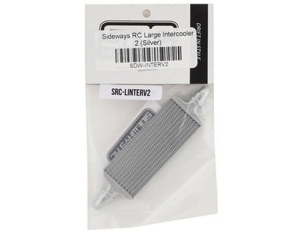 Sideways RC Scale Drift Large Intercooler 2 (Silver)