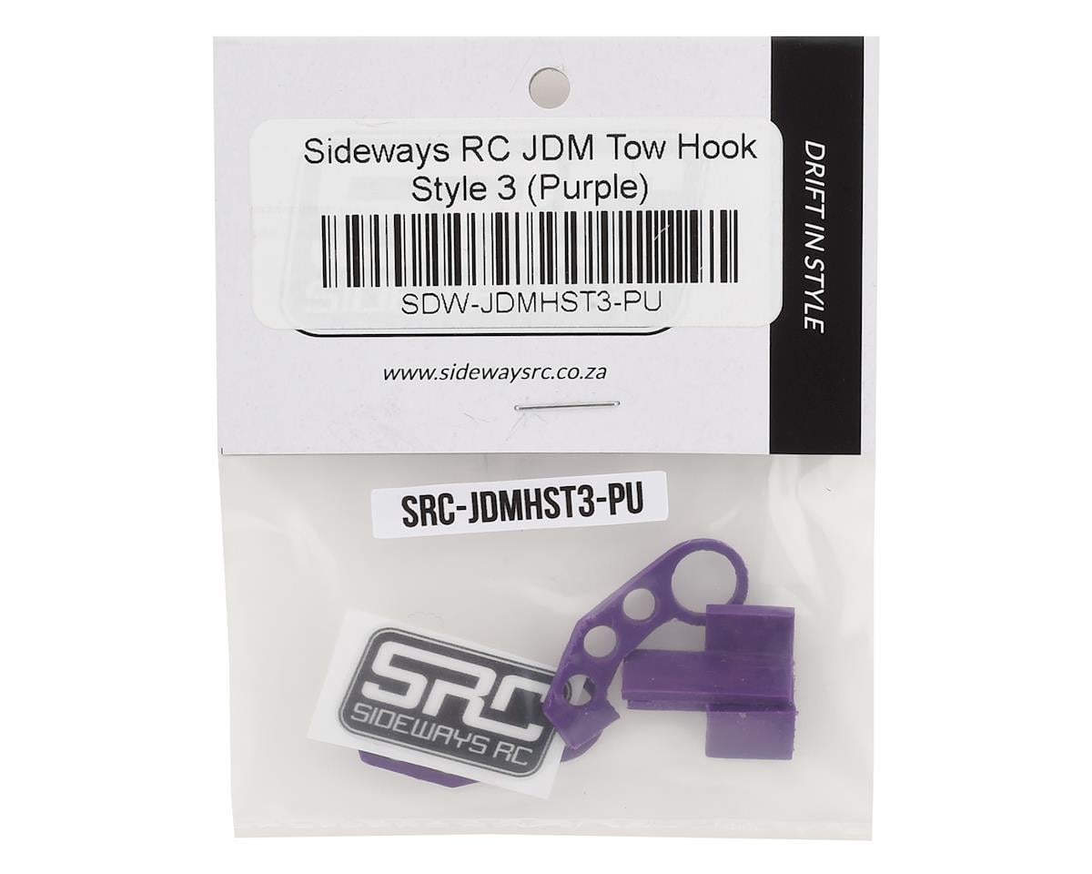 Sideways RC Scale Drift JDM Tow Hook (Purple) (2) (Style 3)