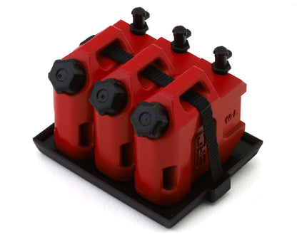Sideways RC 1/10 Scale Jerry Can Set (Red) (3)