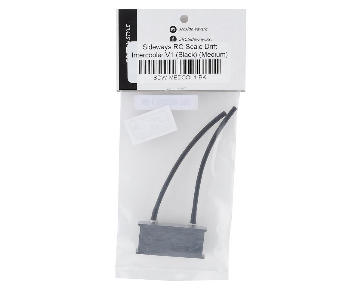 Sideways RC Scale Drift Intercooler V1 (Black) (Medium)