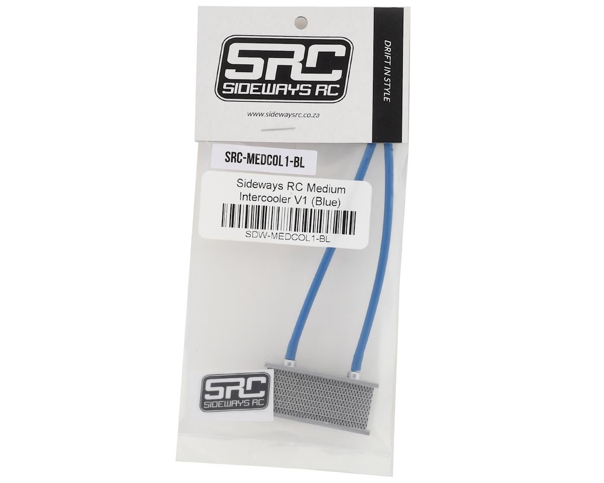 Sideways RC Scale Drift Intercooler V1 (Blue) (Medium)
