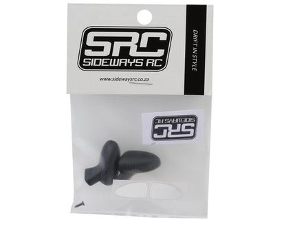 Sideways RC Scale Drift 1/10 GR86 Mirror Set (Black) (2)