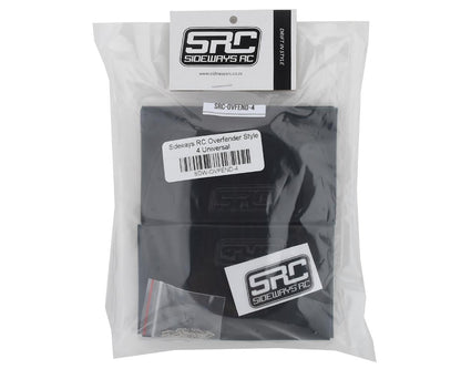 Sideways RC Scale Drift Universal Overfender (Black) (Style 4)