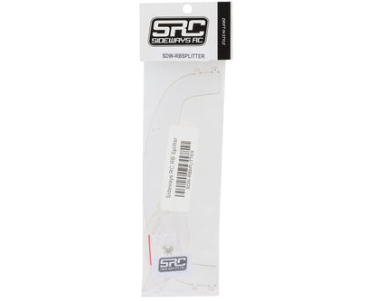 Sideways RC Polycarbonate Front Scale RB Splitter (Clear)