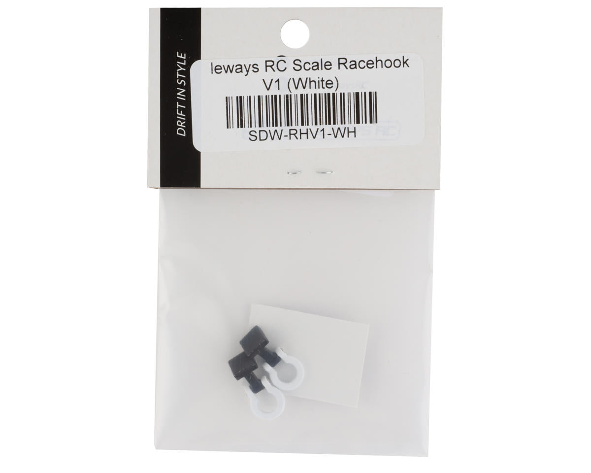 Sideways RC Scale Race Tow Hook (White)