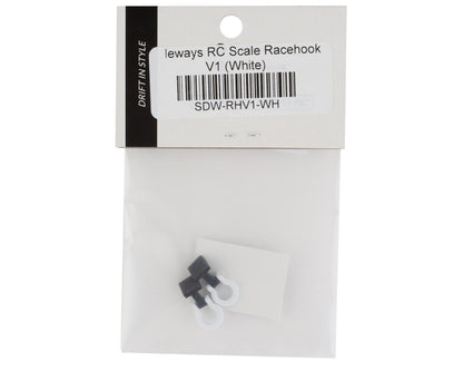 Sideways RC Scale Race Tow Hook (White)