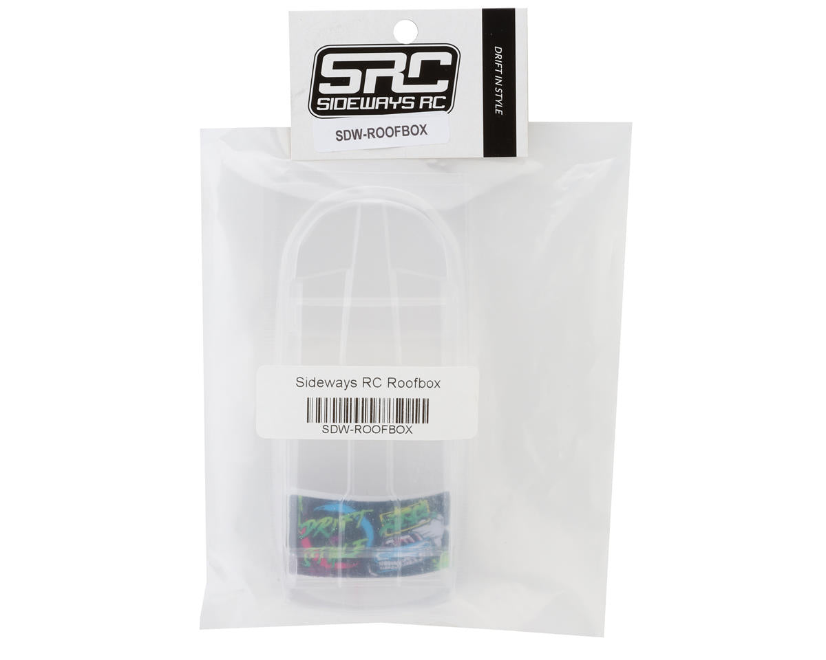 Sideways RC 1/10 Lexan Roofbox (Clear)