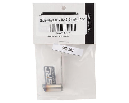 Sideways RC Scale Drift SA3 Single Pipe Exhaust Tip