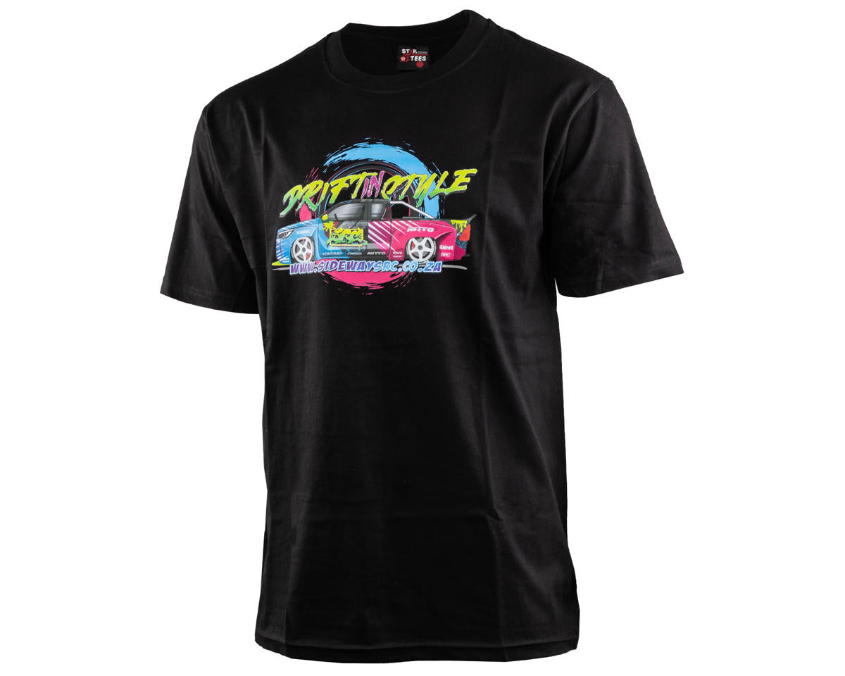 Sideways RC T-Shirts V2 (Black) (2XL)