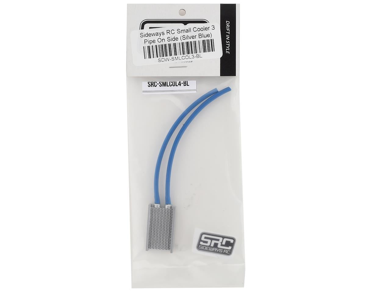Sideways RC Scale Drift Side Pipe Intercooler V3 (Blue) (Small)
