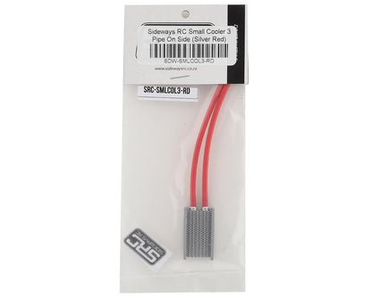 Sideways RC Scale Drift Side Pipe Intercooler V3 (Red) (Small)