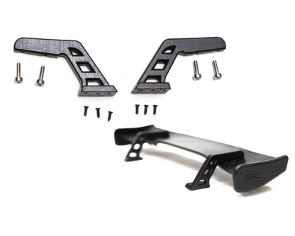 Sideways RC Swan Neck Scale Drift Wing Mounts V1 (Black) (2)