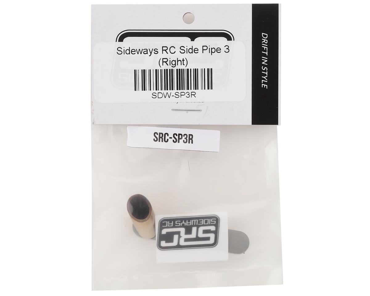 Sideways RC Scale Drift Side Pipe 3 Exhaust Tip (Right)