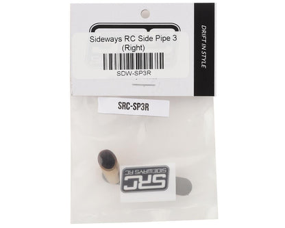 Sideways RC Scale Drift Side Pipe 3 Exhaust Tip (Right)