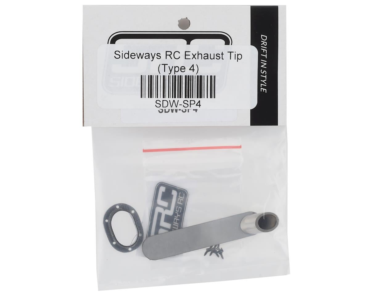 Sideways RC Exhaust Tip (Type 4)