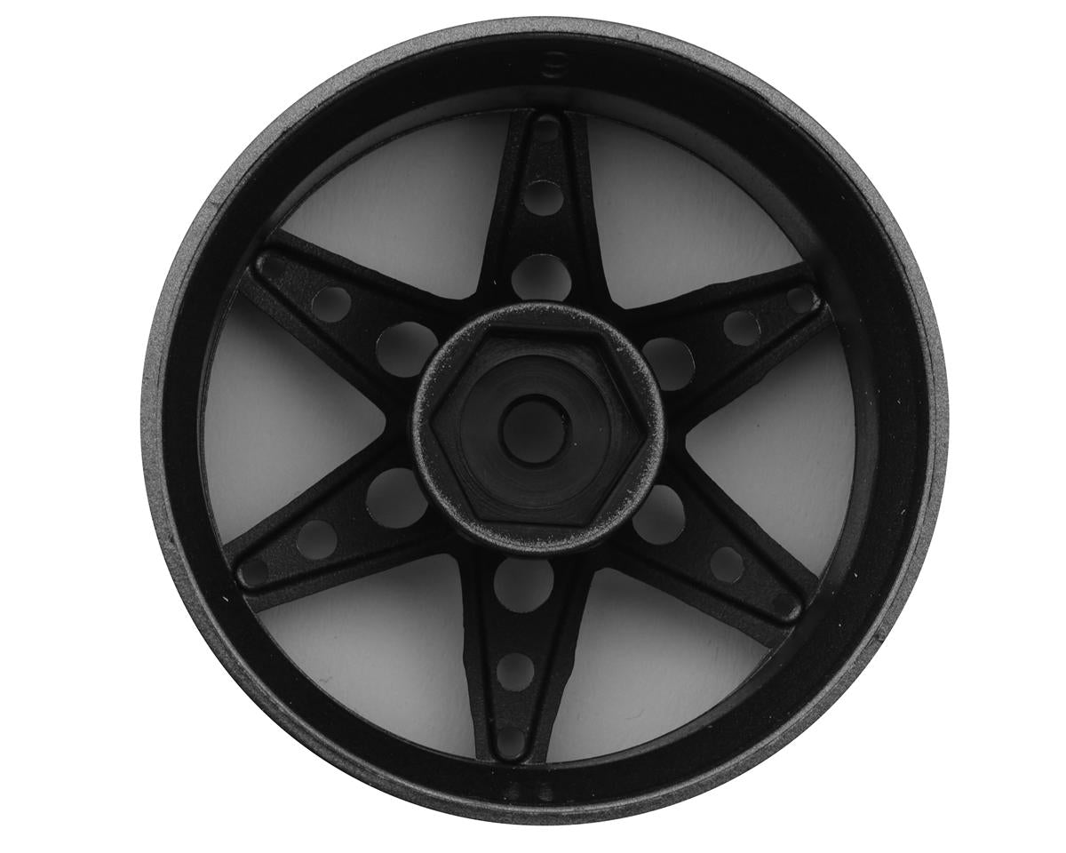 Sideways RC SRC R1 Multi-Spoke Nylon Drift Wheels (Grey) (2) (6mm Offset)