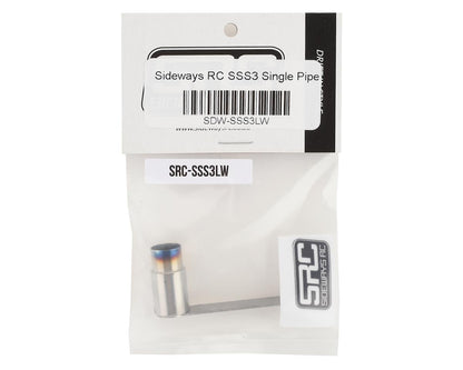 Sideways RC Scale Drift SSS3LW Single Pipe Exhaust Tip