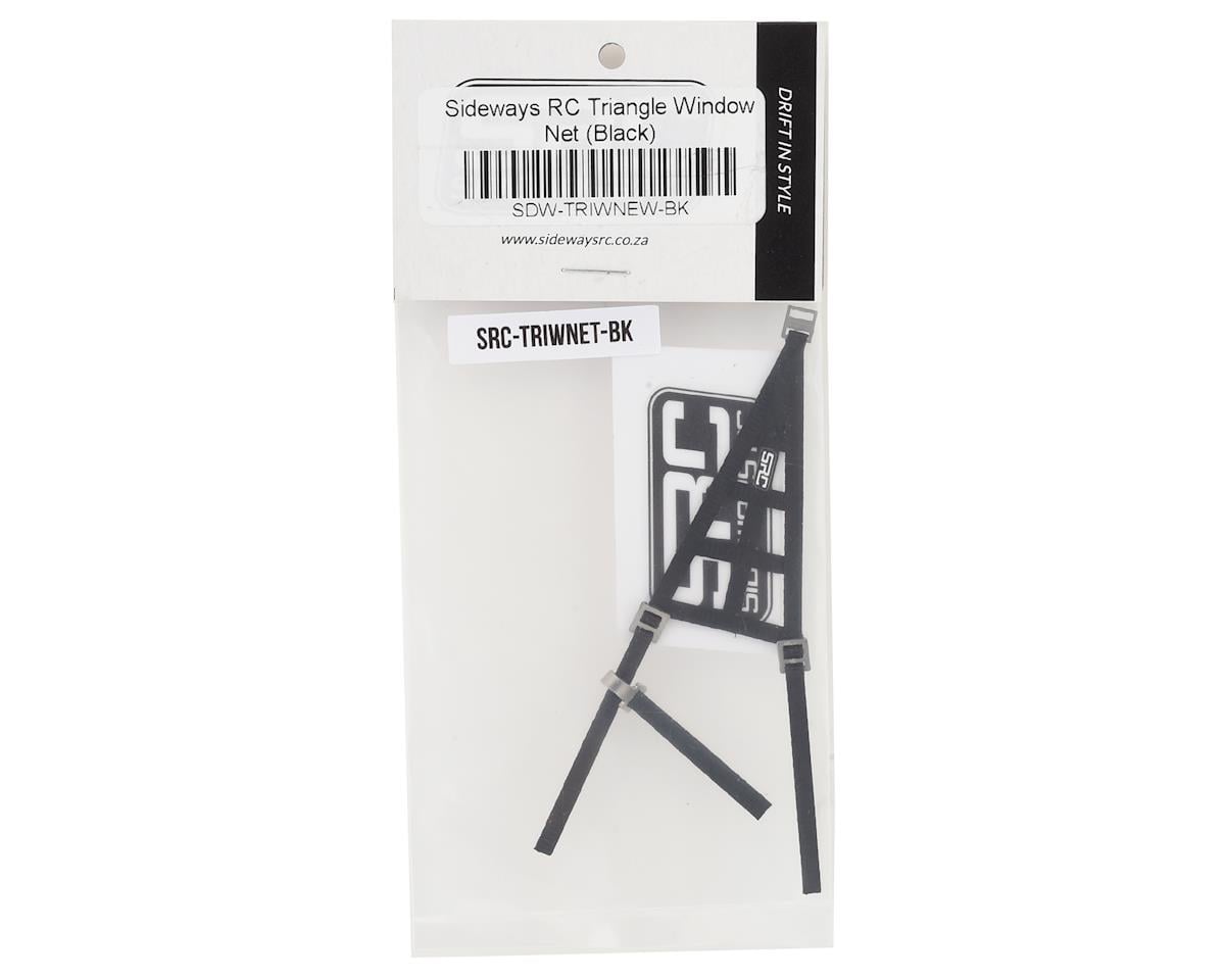 Sideways RC Scale Drift Triangle Window Net (Black)