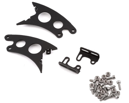 Sideways RC Edge Mount 1 Scale Drift Wing Mount (Black)