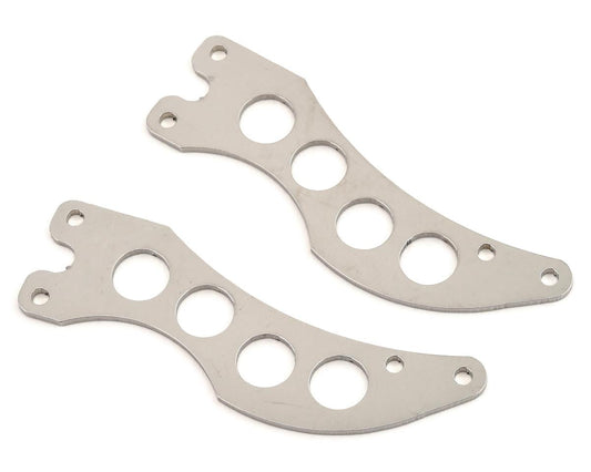 Sideways RC Scale Drift Custom Wing Mount (Silver) (Style 11)