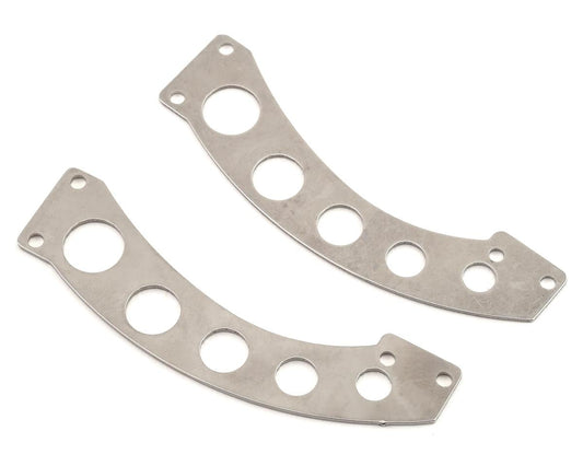 Sideways RC Scale Drift Custom Wing Mount (Silver) (Style 13)