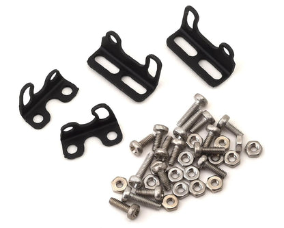 Sideways RC Scale Drift Custom Wing Mount (Black) (Style 14)