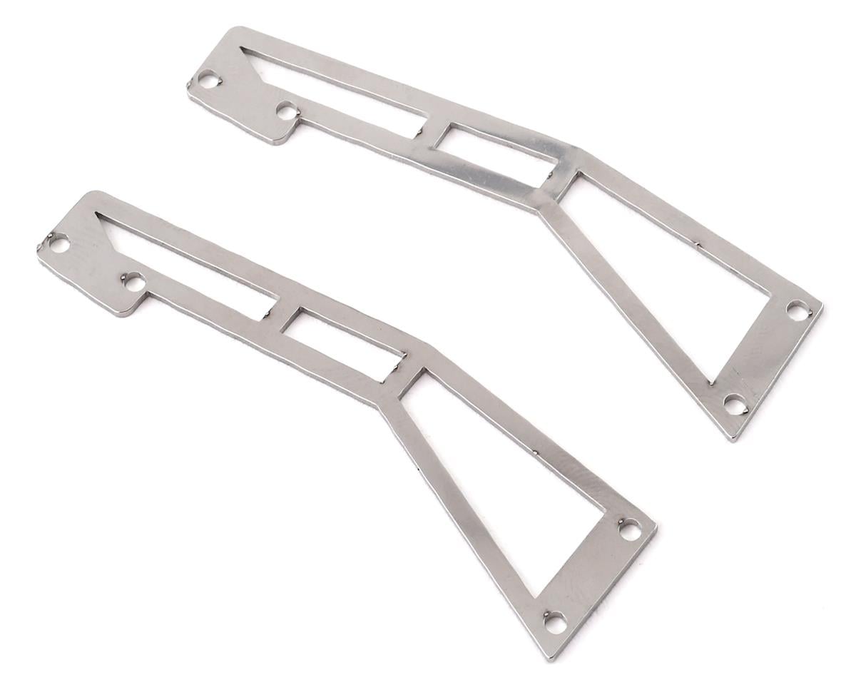 Sideways RC Scale Drift Custom Wing Mount (Silver) (Style 1)