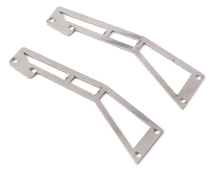 Sideways RC Scale Drift Custom Wing Mount (Silver) (Style 1)