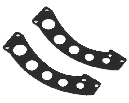 Sideways RC Scale Drift Custom Wing Mount (Silver) (Style 1)