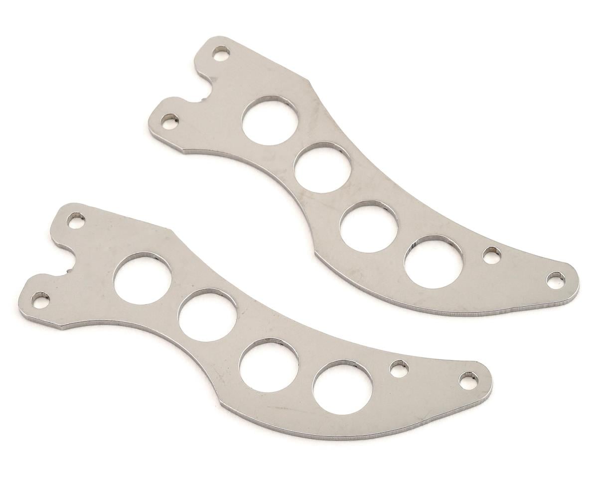 Sideways RC Scale Drift Custom Wing Mount (Silver) (Style 1)