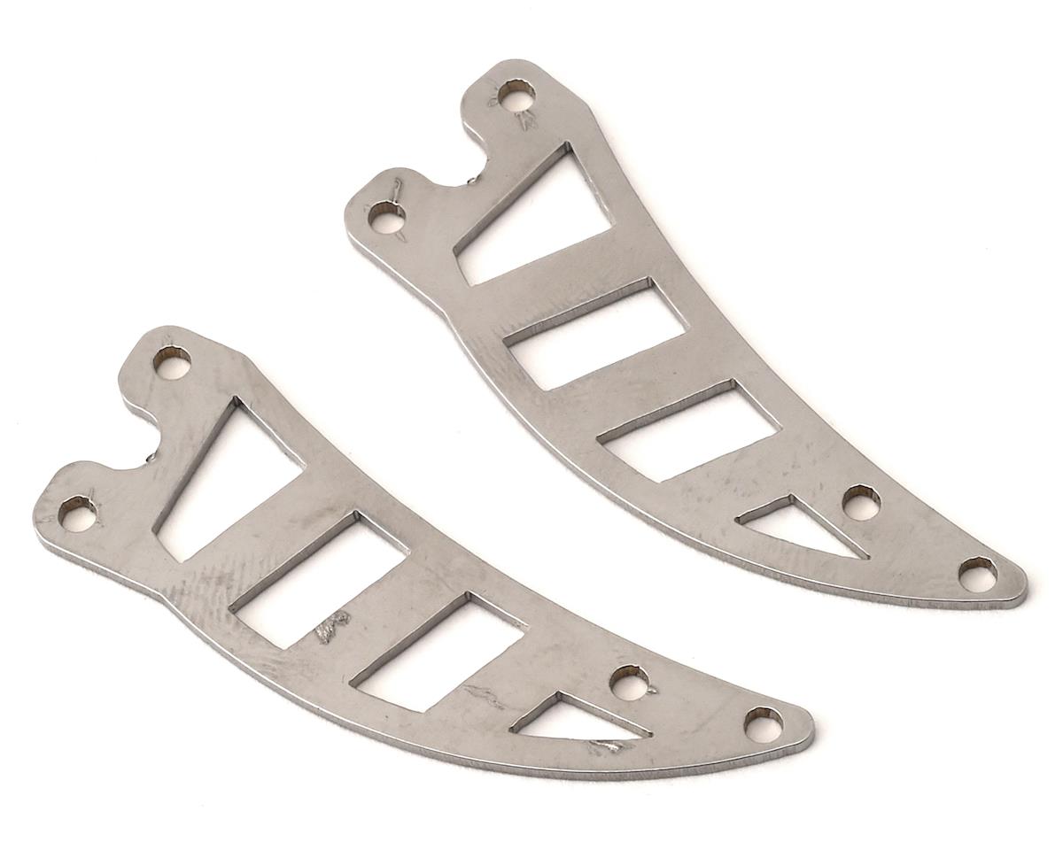 Sideways RC Scale Drift Custom Wing Mount (Silver) (Style 2)