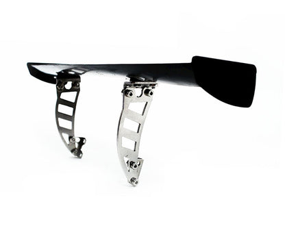 Sideways RC Scale Drift Custom Wing Mount (Silver) (Style 2)