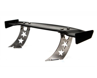 Sideways RC Top Mount 3 Scale Drift Wing Mount (Black)