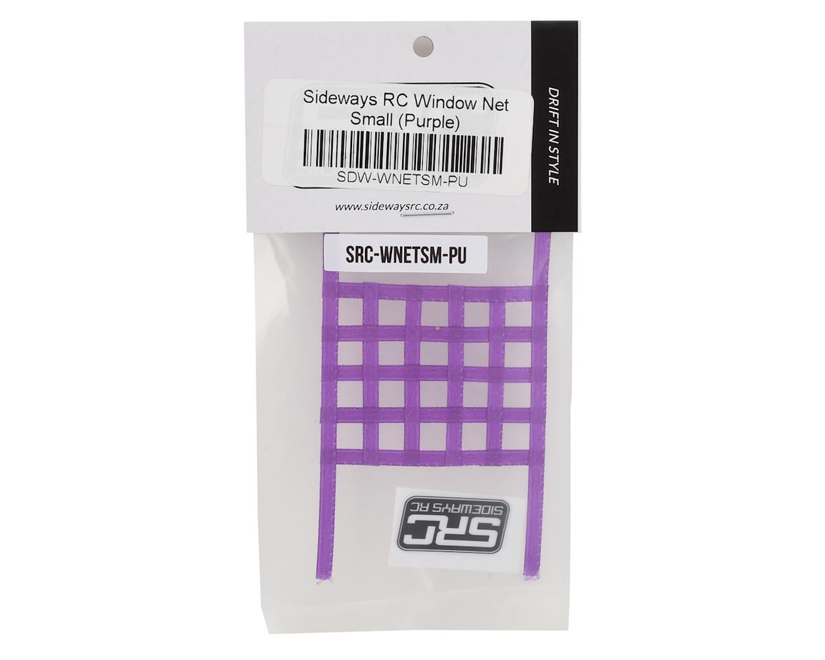 Sideways RC Scale Drift Window Net (Purple) (Small)