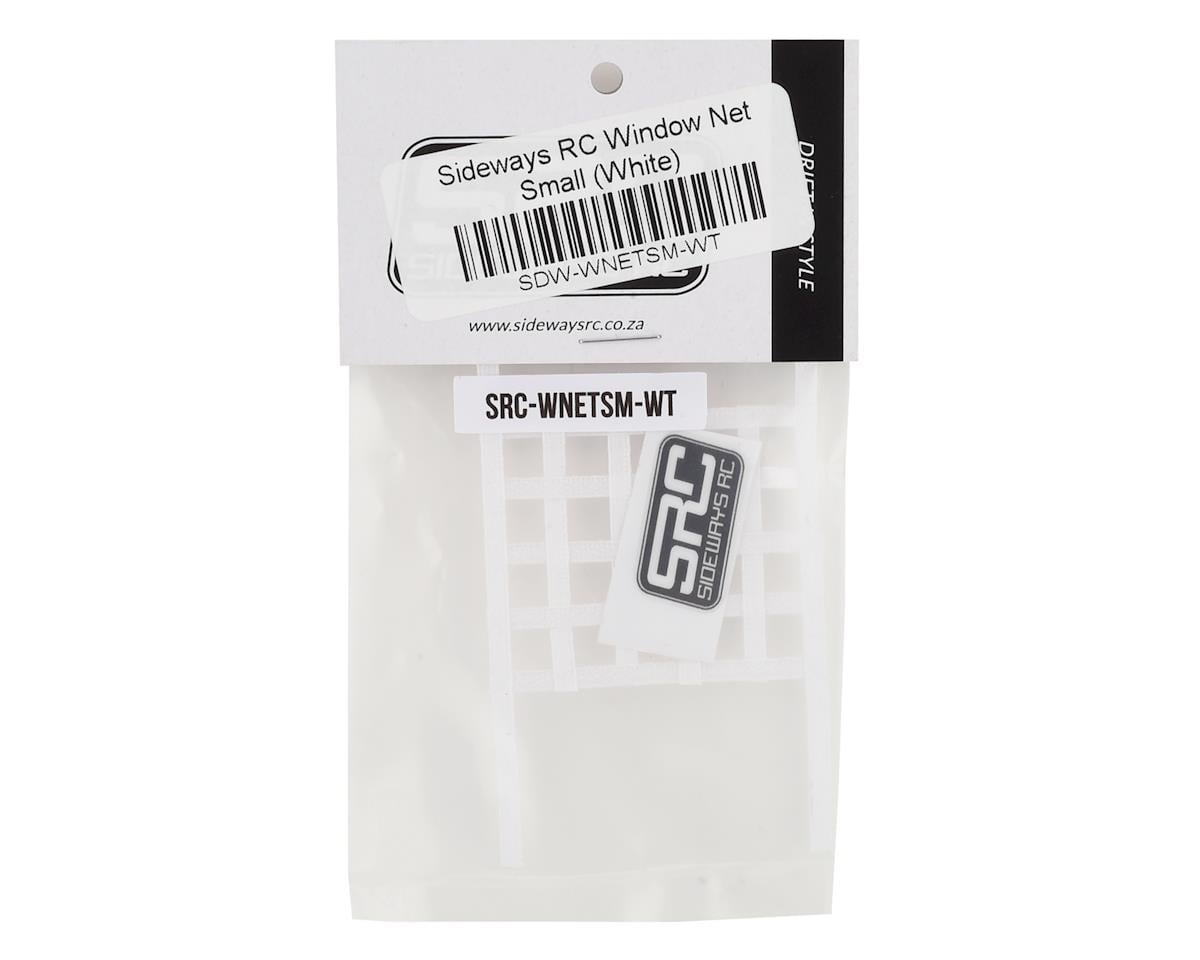 Sideways RC Scale Drift Window Net (White) (Small)