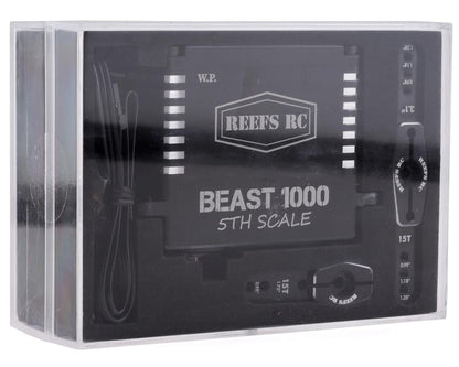 Reefs RC Beast 1000 Waterproof Digital 1/5 Scale Brushless Servo (High Voltage)