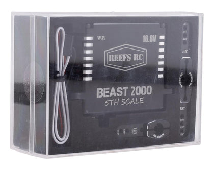 Reefs RC Beast 2000 Waterproof Digital 1/5 Scale Brushless Servo (High Voltage)