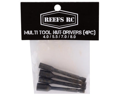 Reefs RC Multitool Metric Nut Driver Bits (4)