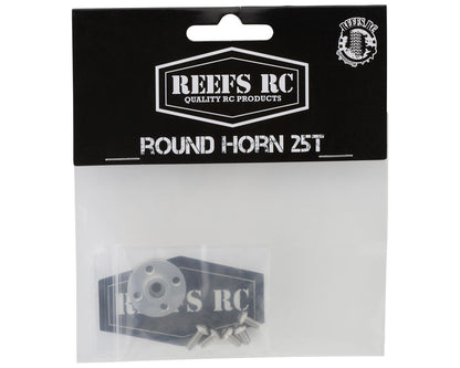 Reefs RC Aluminum Standard Round Servo Horn (25T)