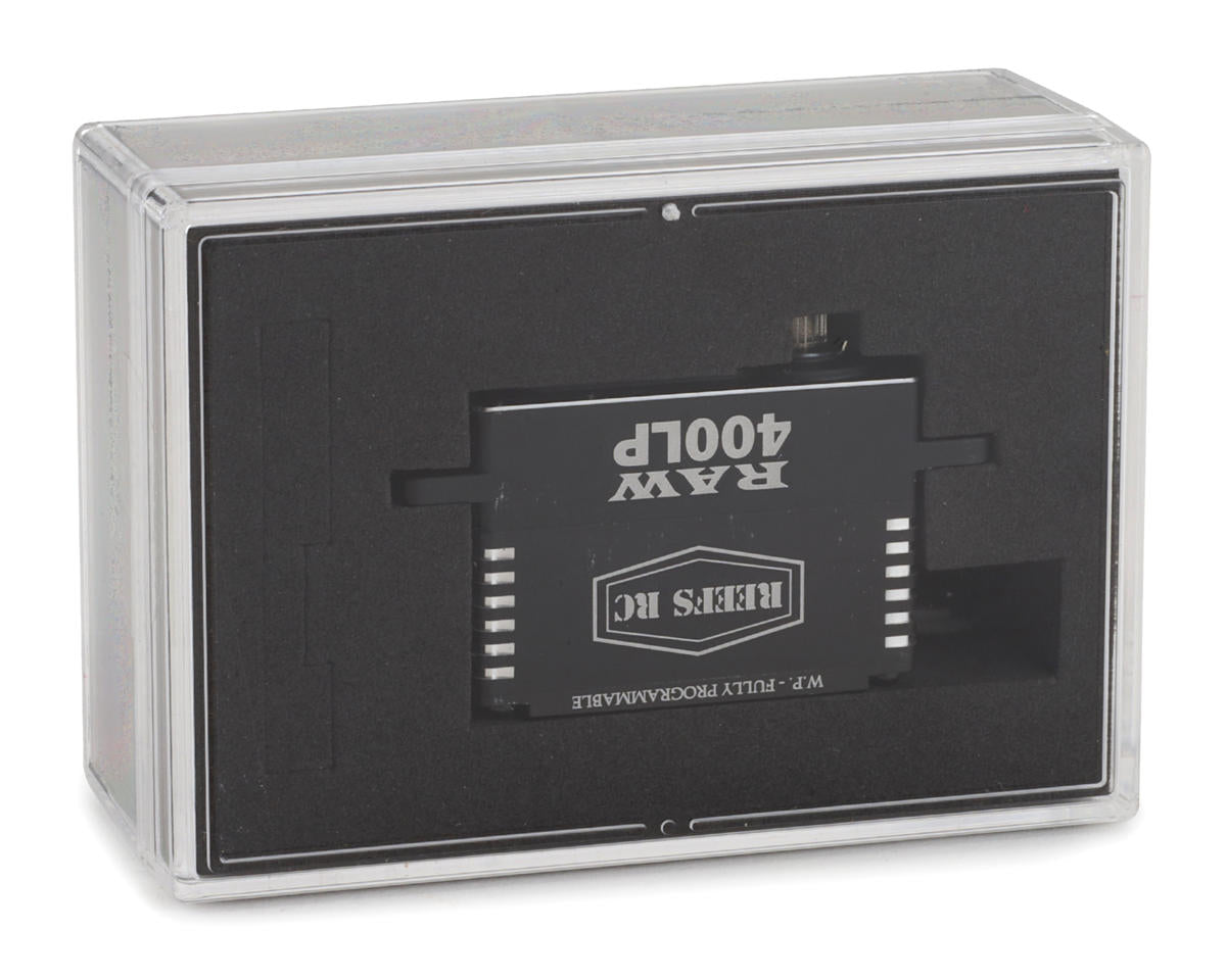 Reefs RC RAW400LP High Torque Waterproof Digital Servo (High Voltage) (Black)