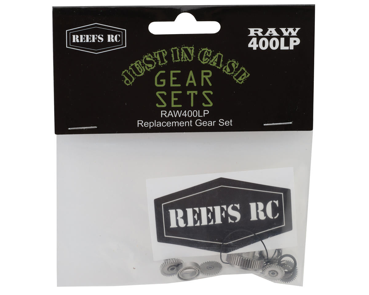 Reefs RC RAW400LP Servo Steel Gear Set