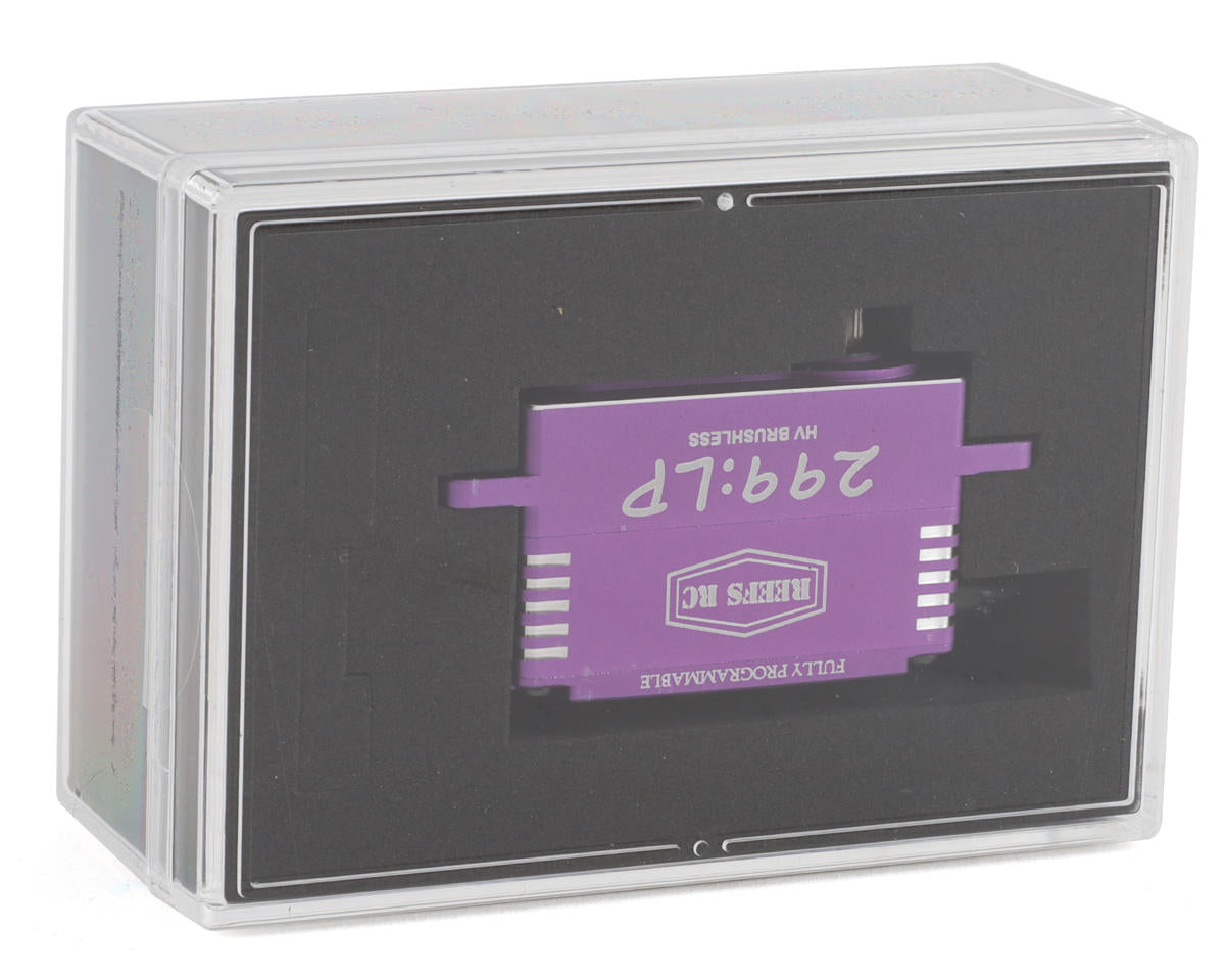 Reefs RC 299LP High Torque/Speed Brushless Low Profile Servo (High Voltage)
