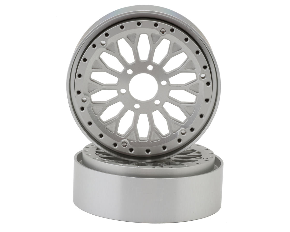 Reefs RC SHIELD 2.2 Aluminum Beadlock Wheels w/Hubs (2)